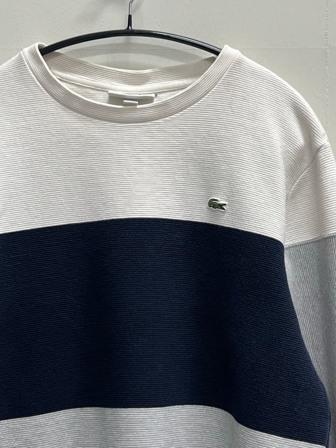 (4) 라코스테 배색 맨투맨 상품이미지3