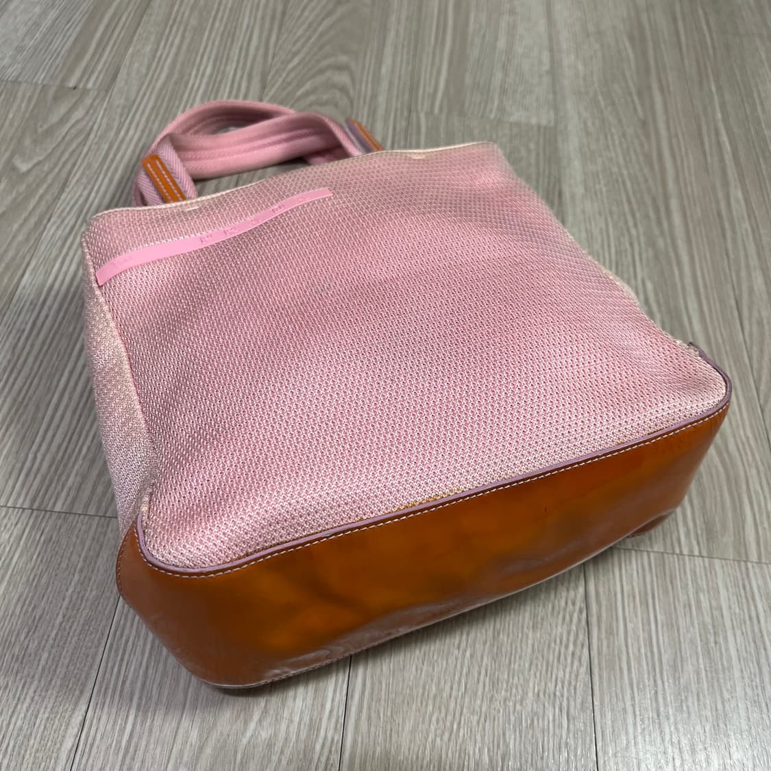 2000s 프라다스포츠 핑크 토트백  상품이미지4