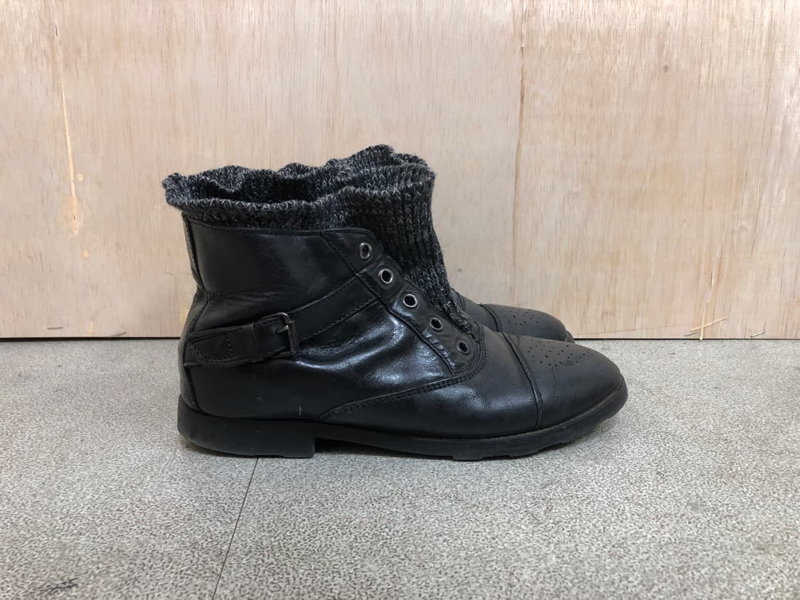 [직수입] 빈티지 레더 니트 부츠 상품이미지9