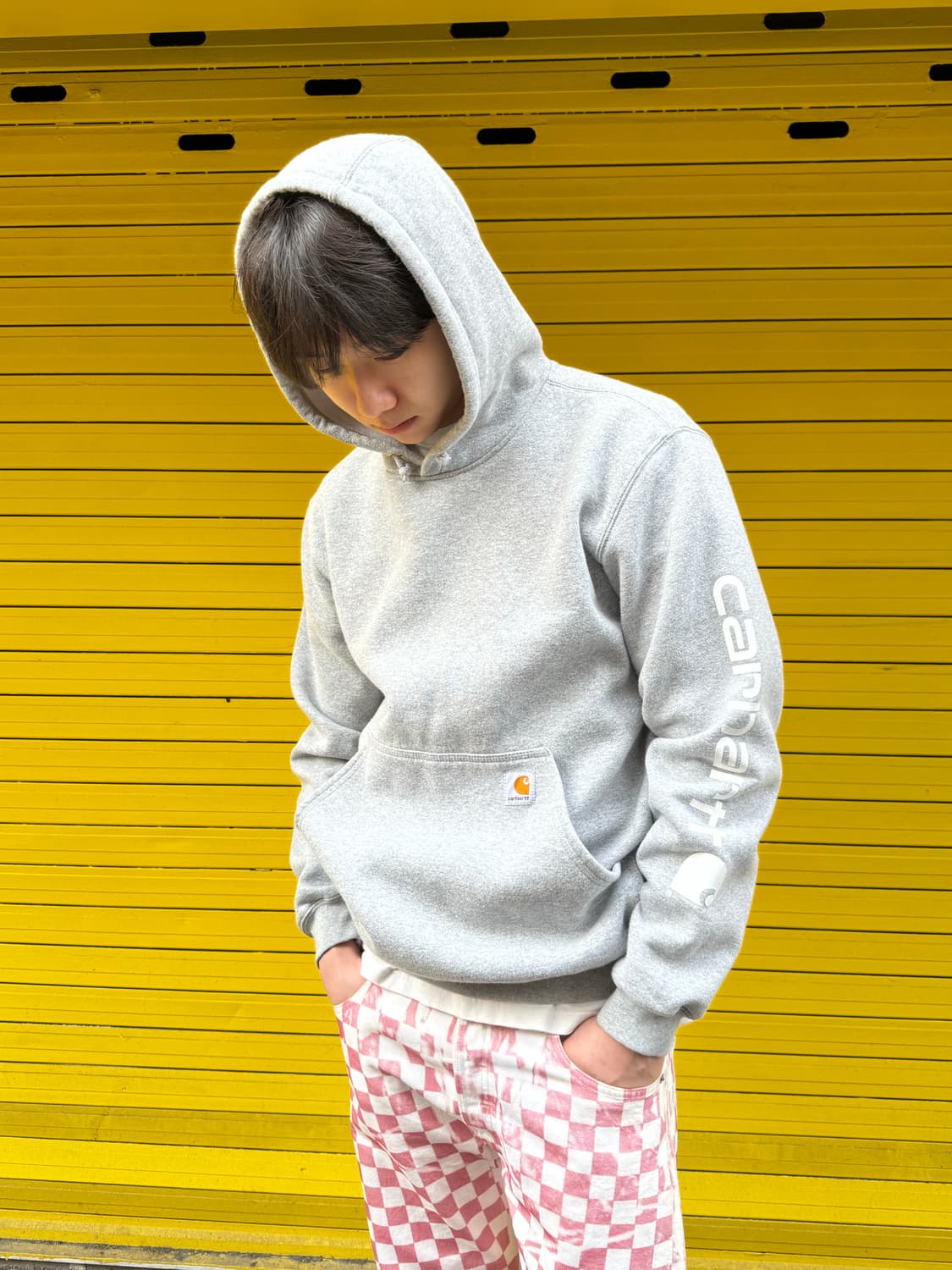 칼하트 k122 미드웨이트 루즈핏 후드 S 상품이미지1