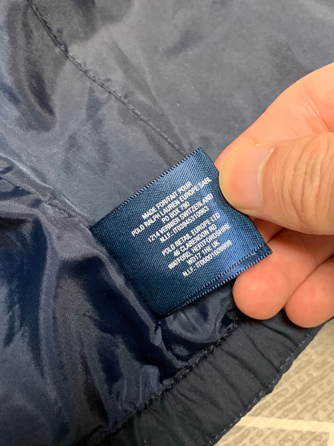 폴로 빅포니 패딩 네이비 상품이미지7