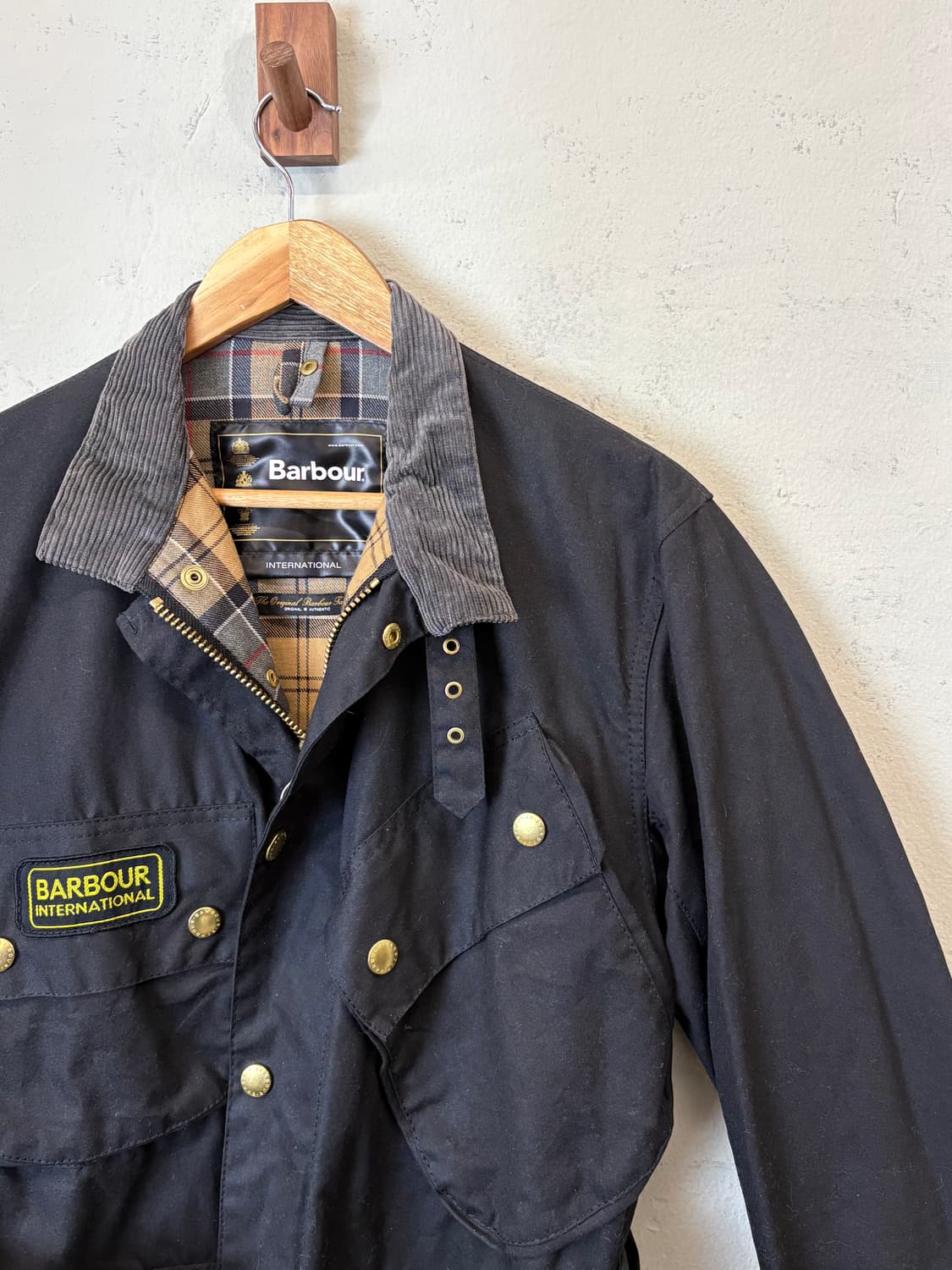 바버 인터네셔널 A7 왁스 자켓 상품이미지3