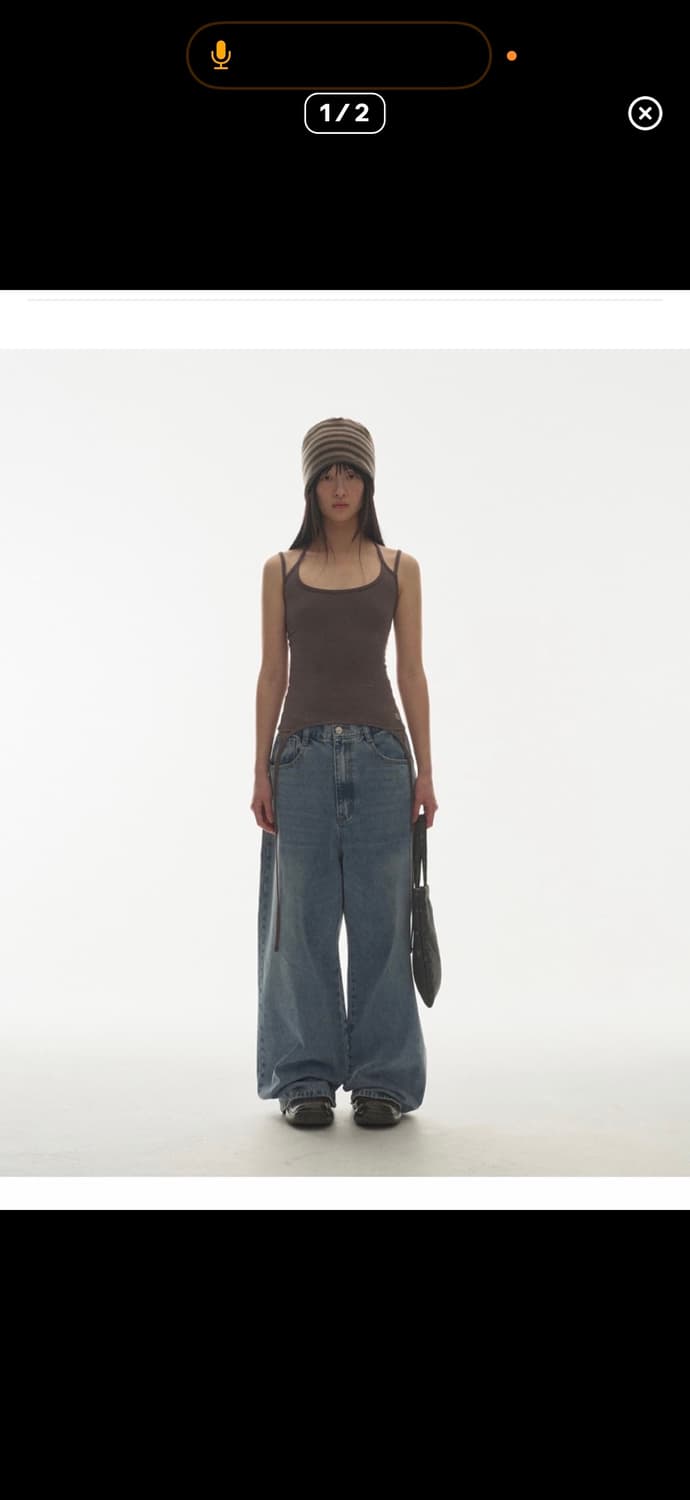 코이세이오 스티치 데님팬츠 사이즈2 W STITCH DENIM PANTS 상품이미지2