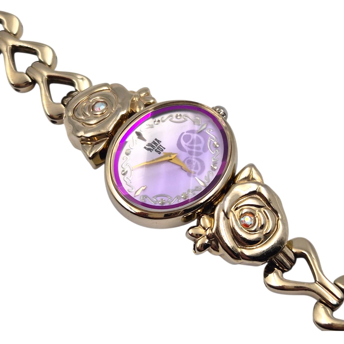 05s 레어 안나수이 컷팅 크리스탈 로즈 시계 상품이미지1