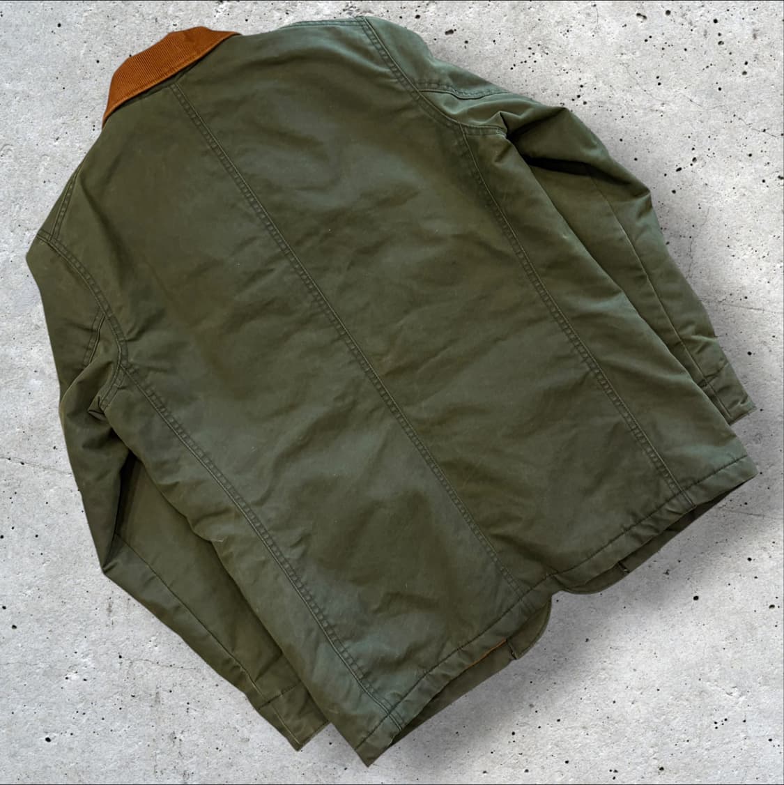 [S] 리바이스 코듀로이 카라 왁스 워크 자켓 그린 D793 상품이미지2