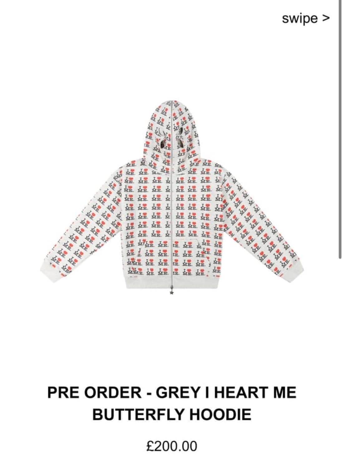 판매)애슐리 윌리엄스 후드집업 s 상품이미지1