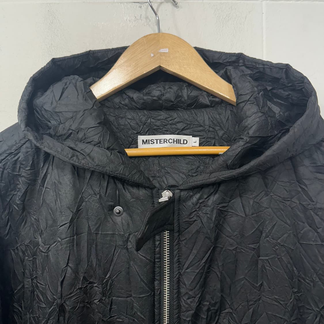미스터차일드 크링클 후드 봄버자켓 상품이미지2