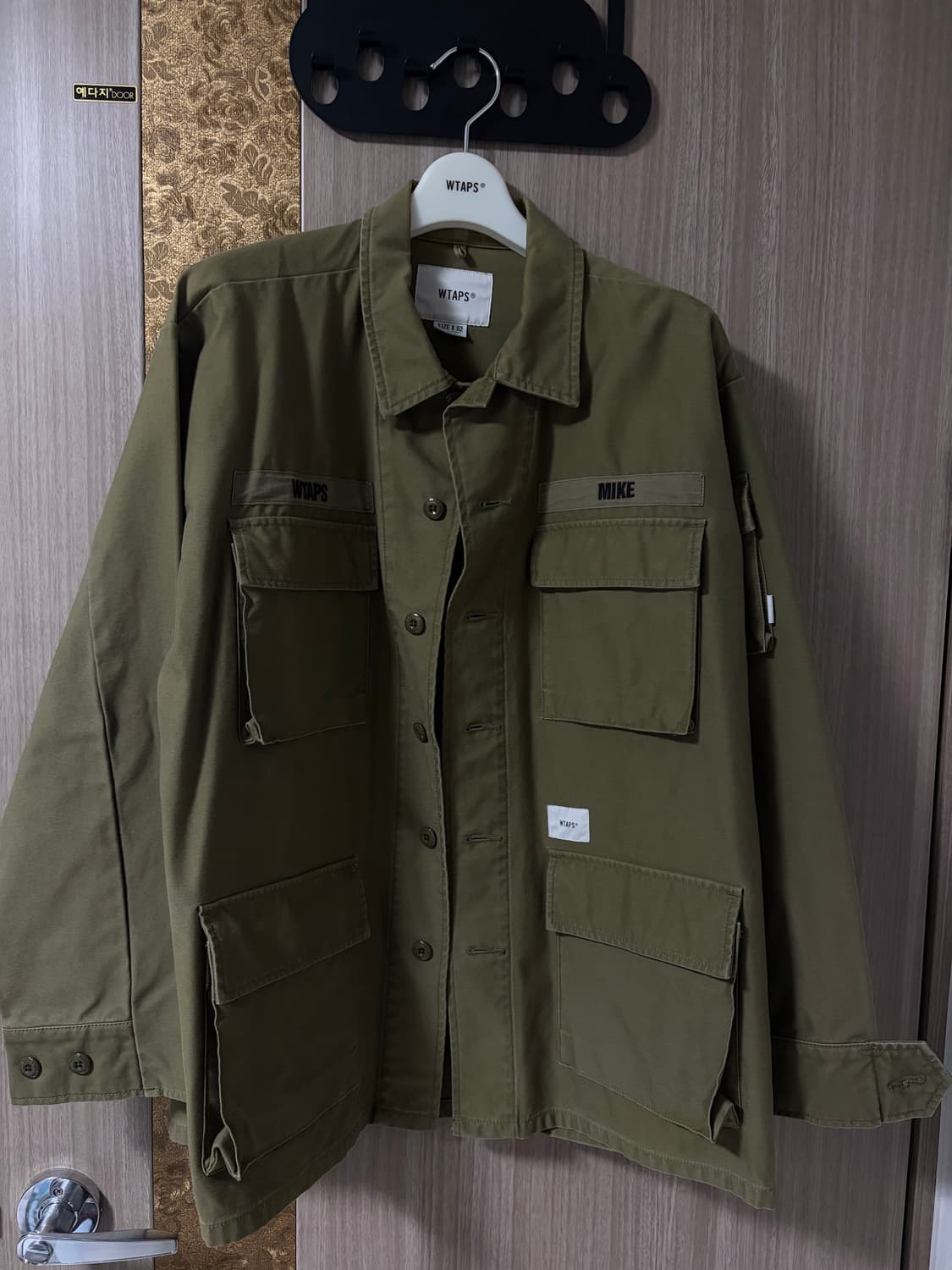 더블탭스 20ss 정글셔츠 올리브 02 상품이미지2