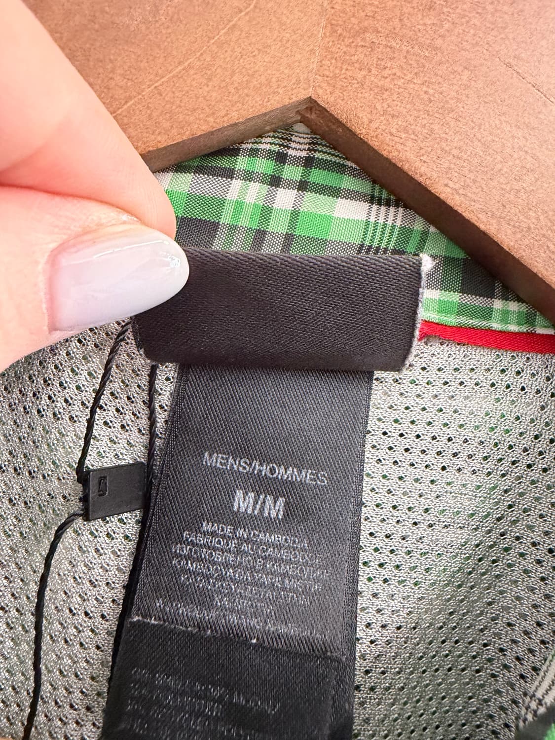 N260. 노스페이스 체크 반팔셔츠 상품이미지3