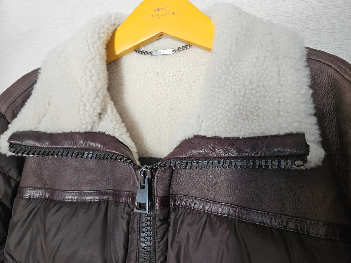 AFG 1972 무스탕 패딩 구스다운 천연가죽 이탈리아 프리미엄 브랜드 상품이미지5