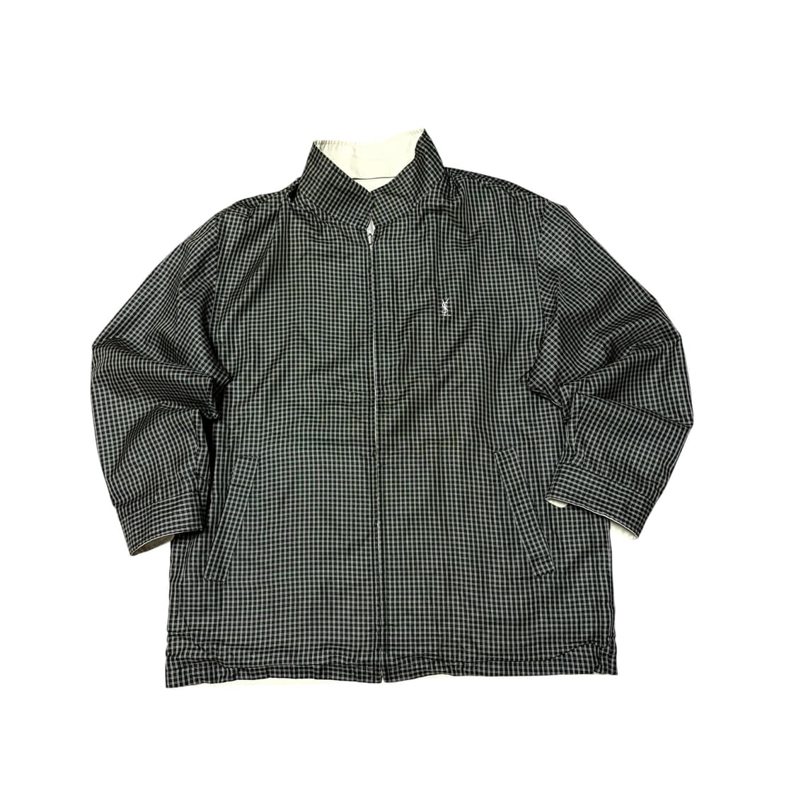 입생로랑 90s 올드스쿨 빈티지 리버시블 자켓 상품이미지2