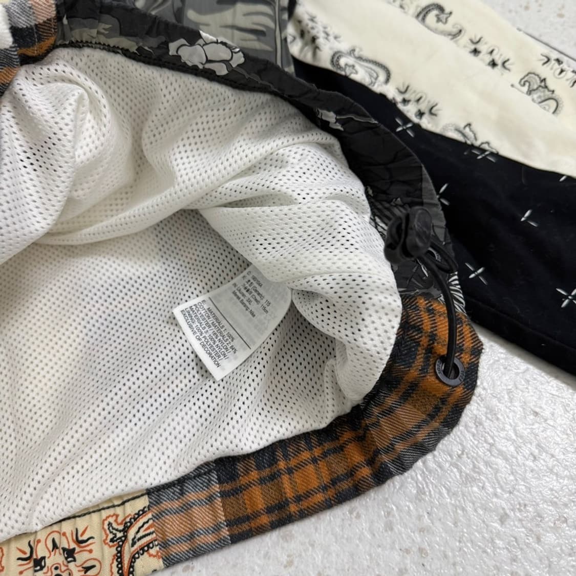 조던x러셀 웨스트브루크 패치워크 반집업 상품이미지9