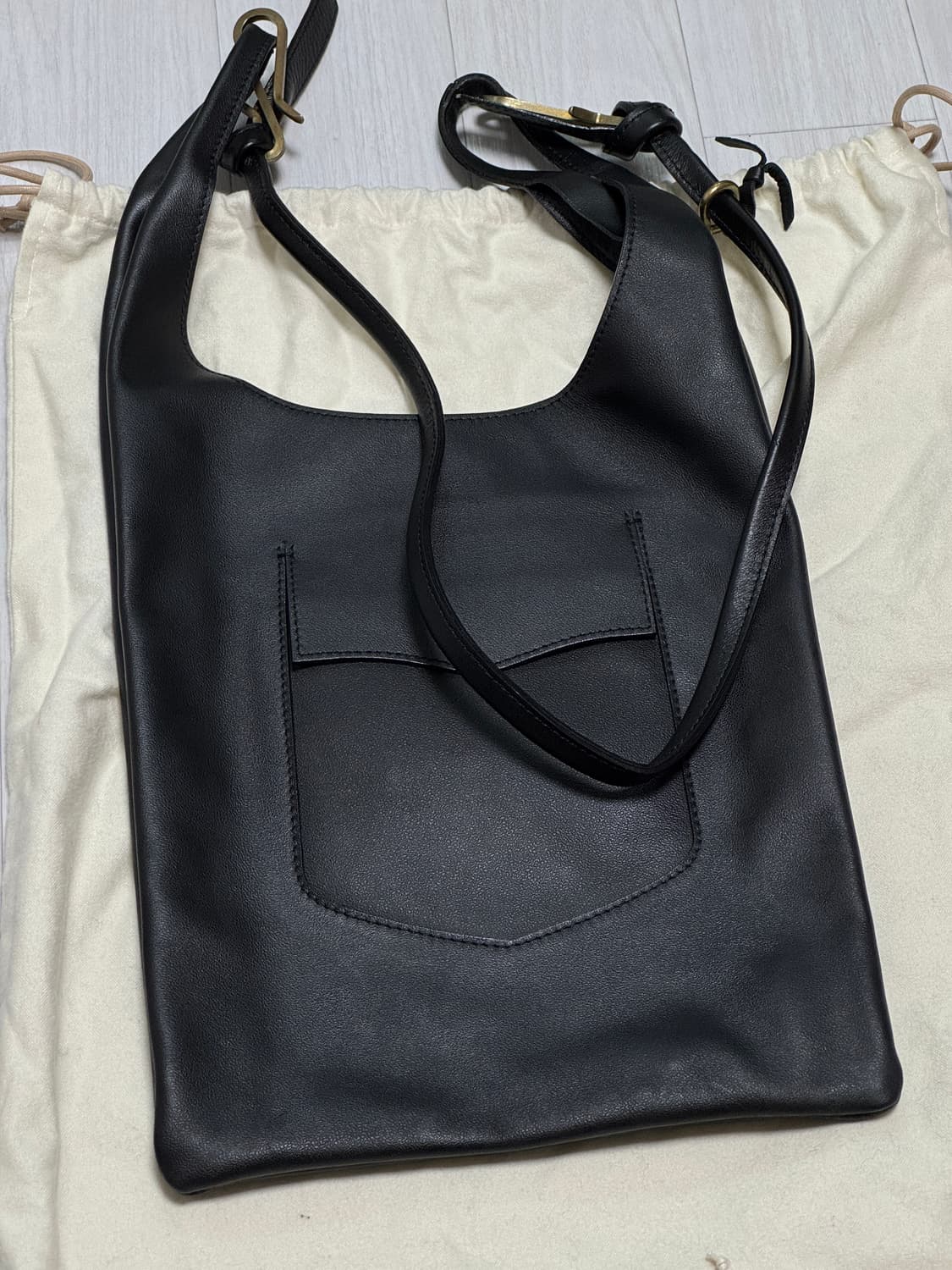 나이스네스 lowe 블랙 숄더백 상품이미지5