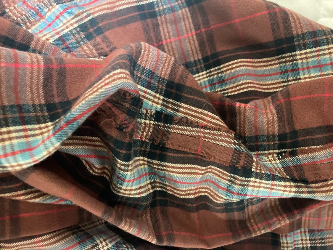 언더커버 체크 셔츠 상품이미지3