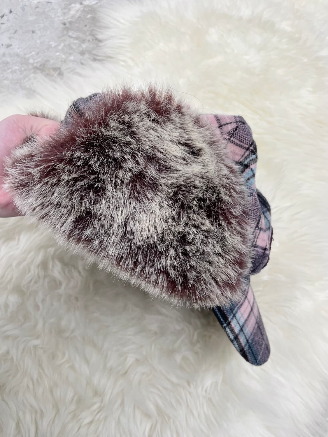 본더치 체크 트루퍼 햇 *레어 상품이미지10