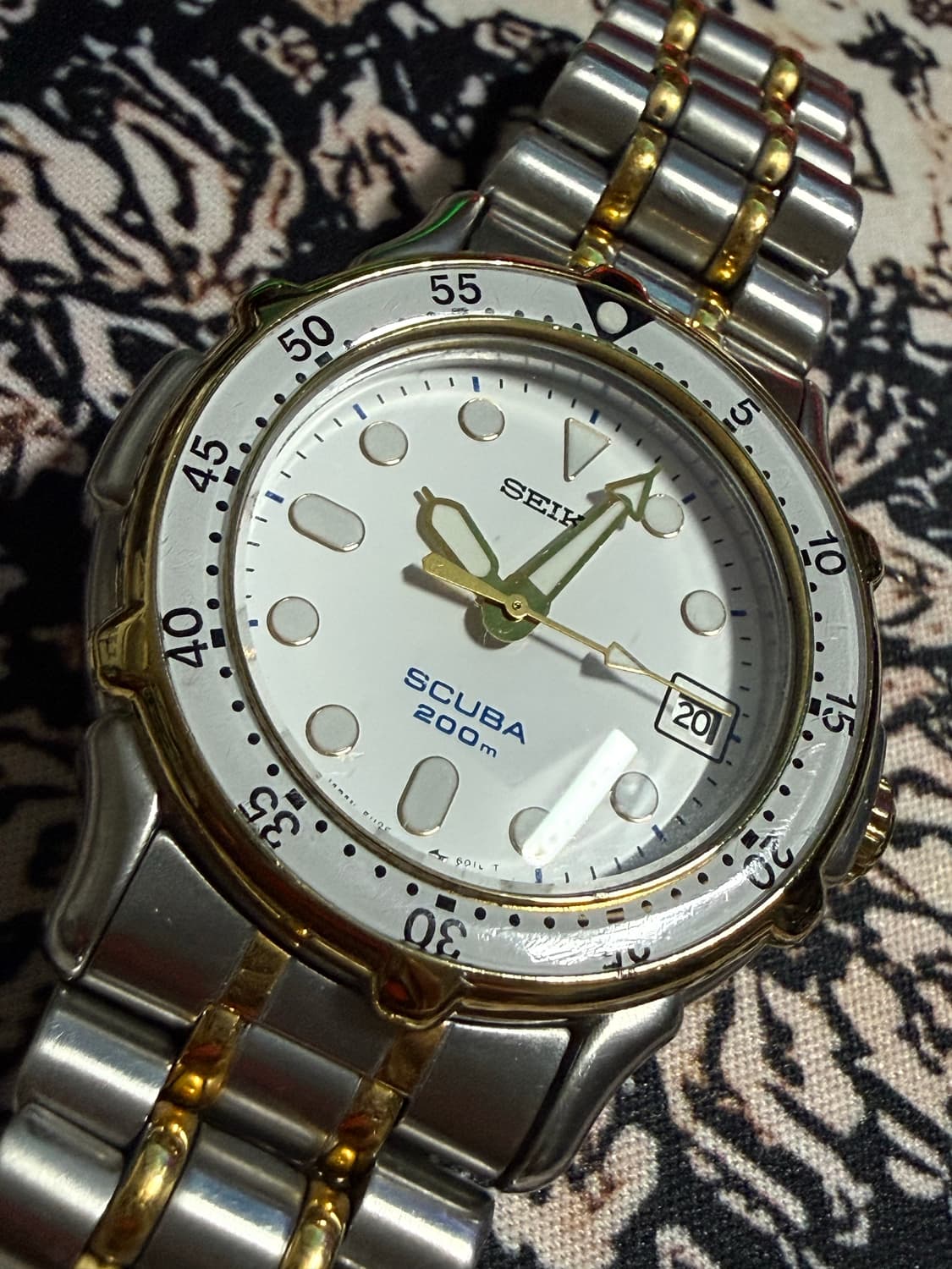 SEIKO DIVER 빈티지 쿼츠 시계 상품이미지3