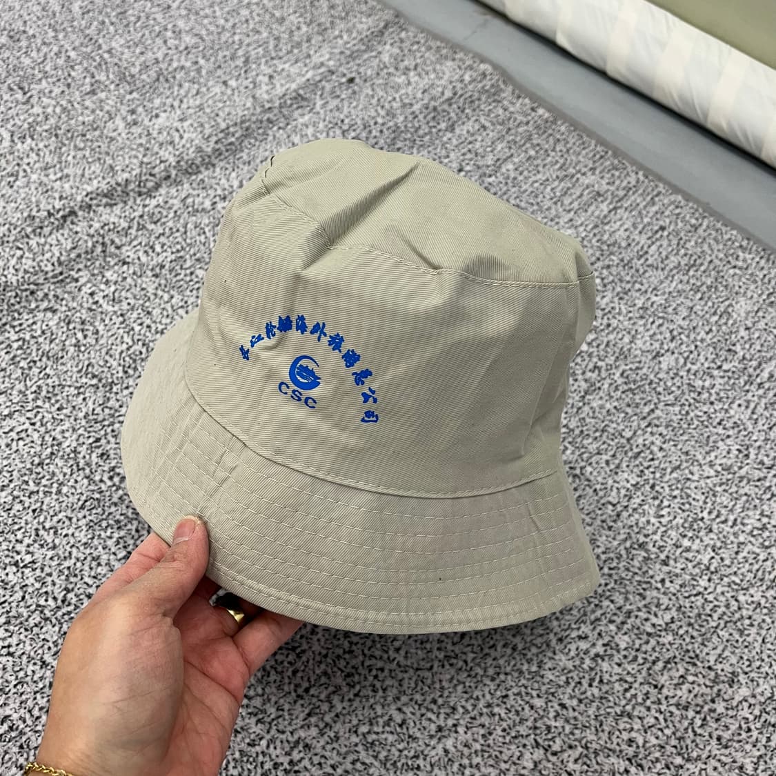 F 양면 리버시블 체크 버킷햇 0129H2 상품이미지1