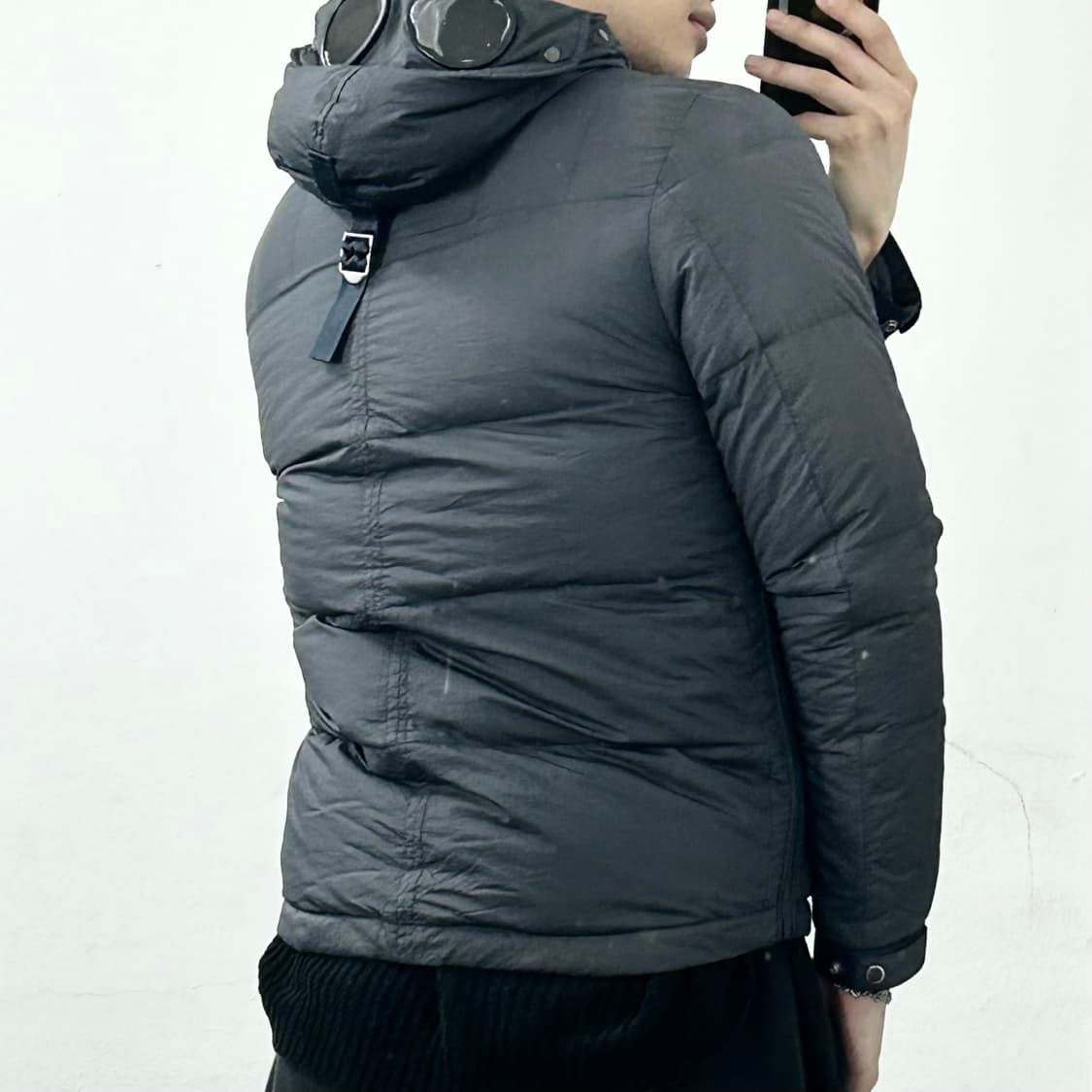 CP 컴퍼니 밀리밀레아 구스다운 고글 패딩 상품이미지4