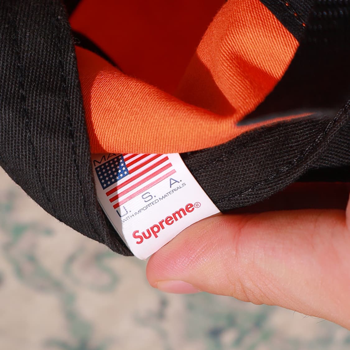 Supreme 슈프림 24SS 캠프캡 (오렌지) 상품이미지4