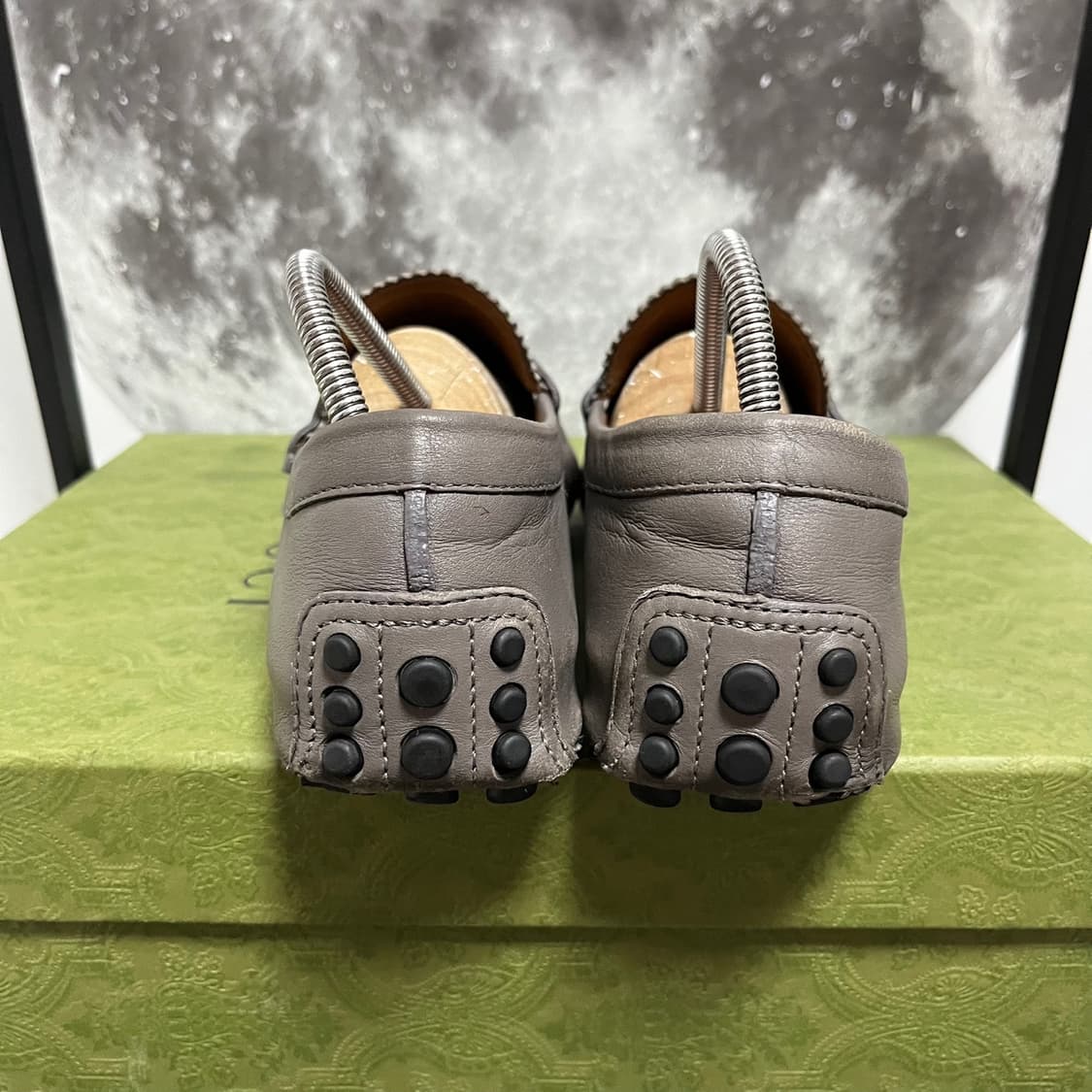 정품 6.5) 구찌 다이아몬드 스티치 드라이빙 슈즈 로퍼 260~265 상품이미지4