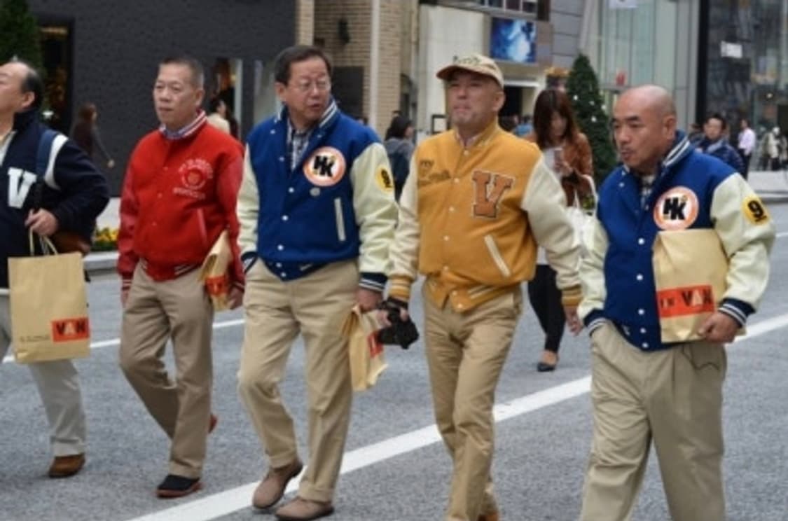 90's VAN JAC 반작 클래식 울 레더 바시티 자켓 L 화이트 상품이미지8