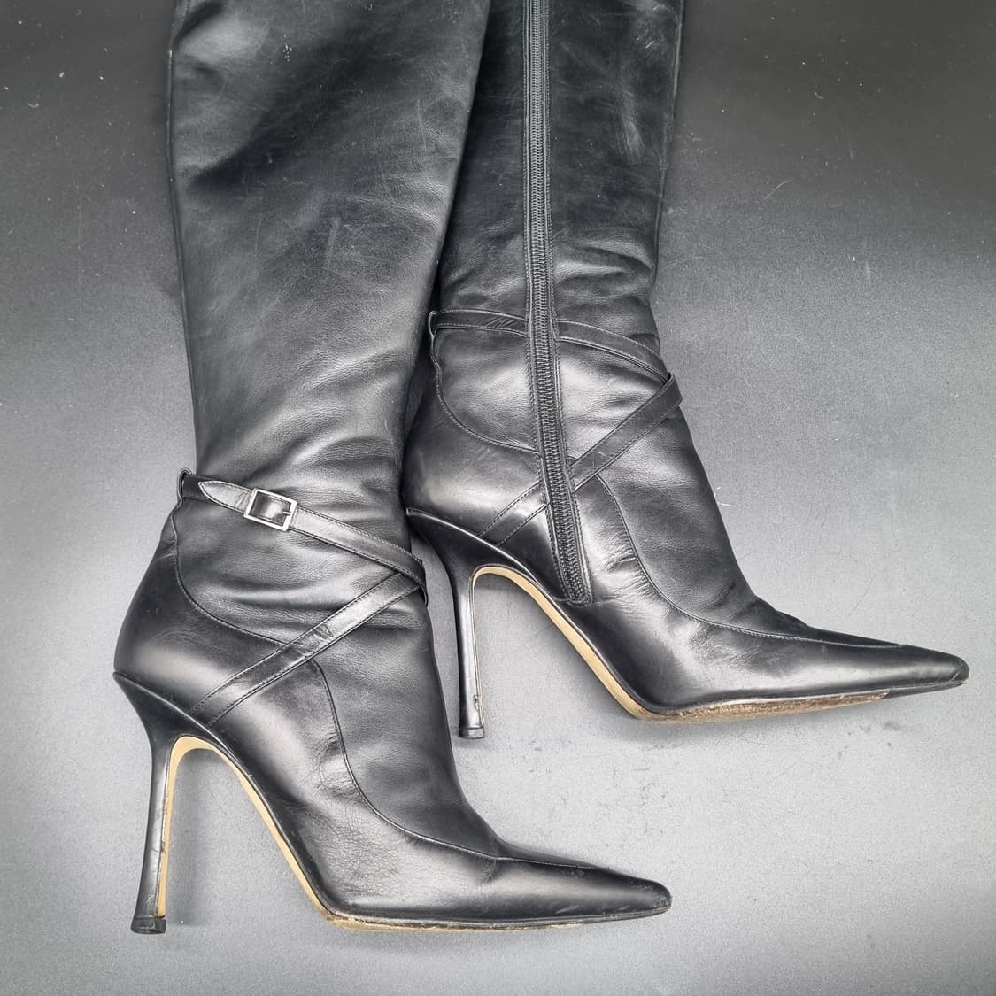 지미추 롱부츠 36 230 굽10 상품이미지1