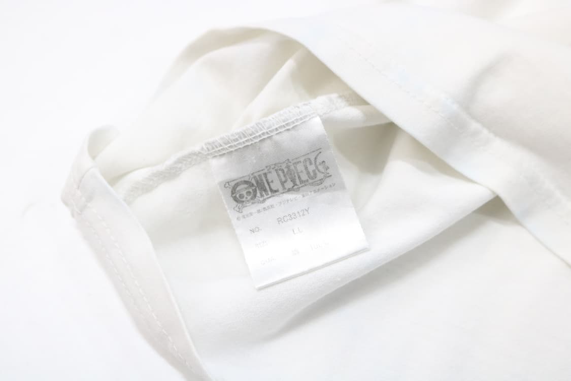 원피스 루피 & 에이스 고아 왕국 빈티지 래글런 7부 티셔츠 (LL) 상품이미지10