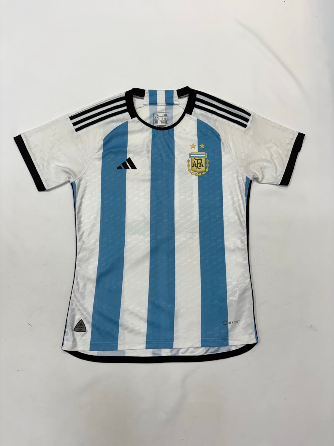 아디다스 22 25 아르헨티나 국대 어센틱 리오넬 메시 유니폼 져지 상품이미지1