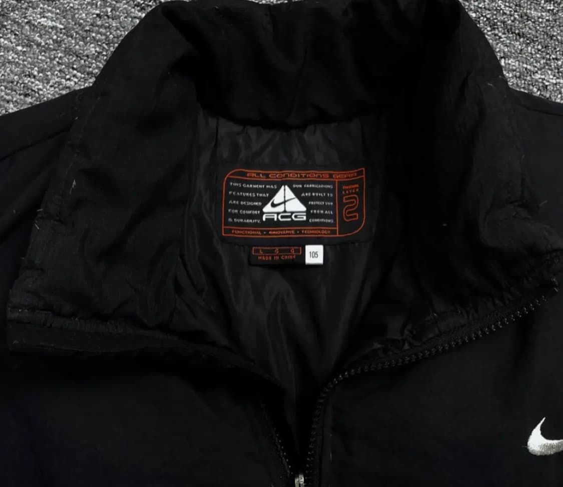나이키 acg 올드스쿨 패딩 자켓 블랙 L 상품이미지3
