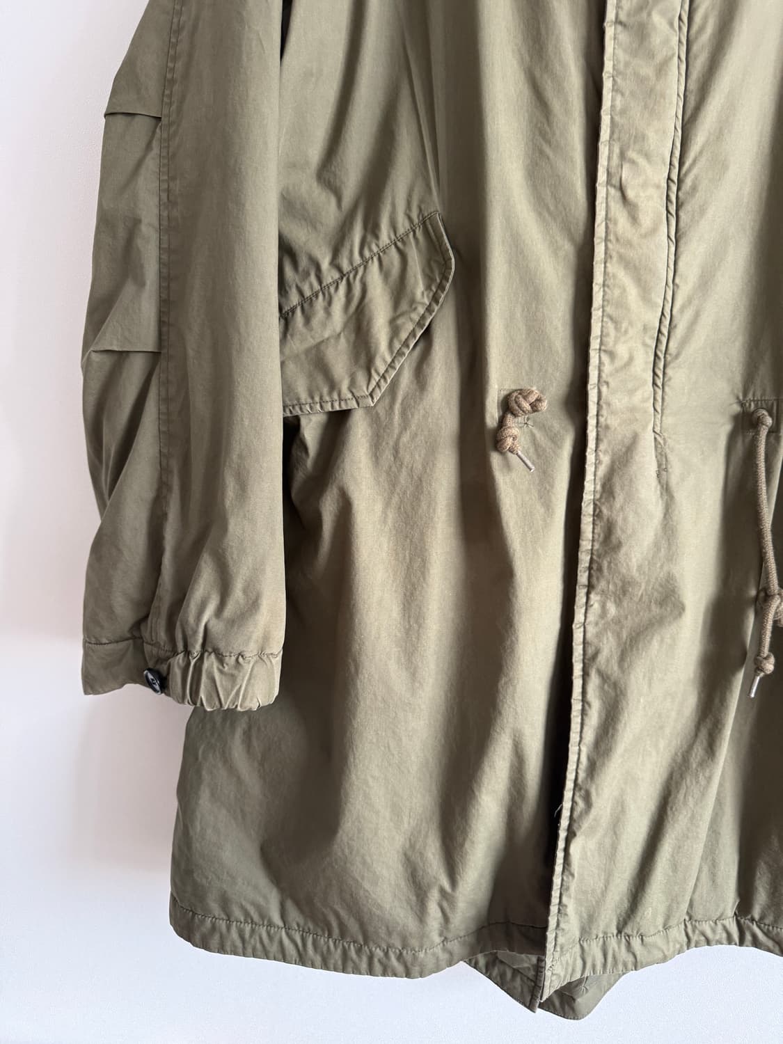 파르티멘토(PARTIMENTO) 피쉬테일 야상 상품이미지4