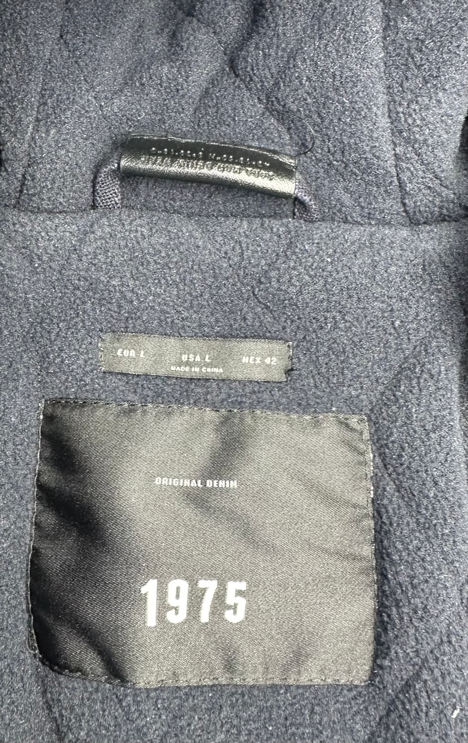 칼하트 네이비 Original denim 블랙 후드 집업 상품이미지6