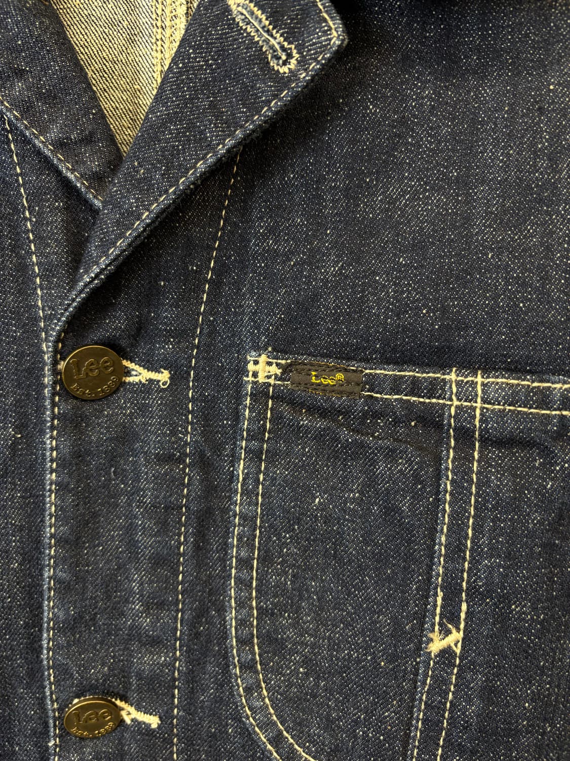 Lee 리 빈티지 데님 커버올 자켓 상품이미지6