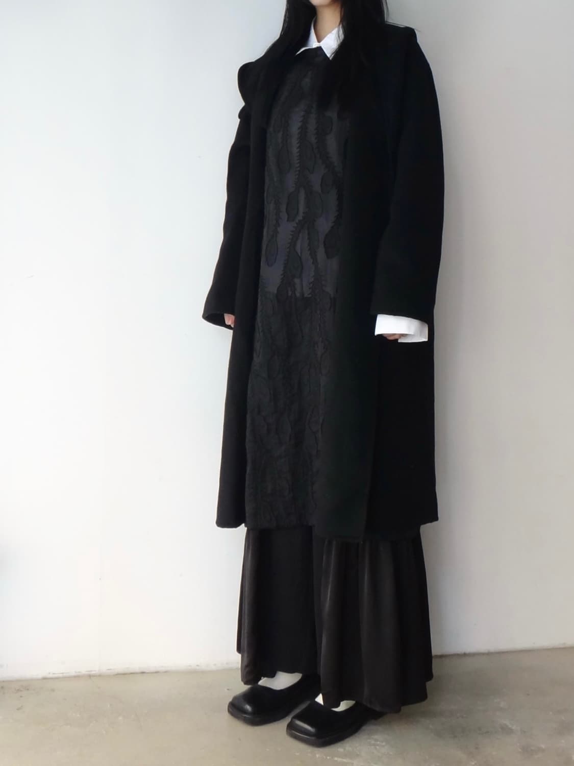 Hoody toggle coat / black 상품이미지6