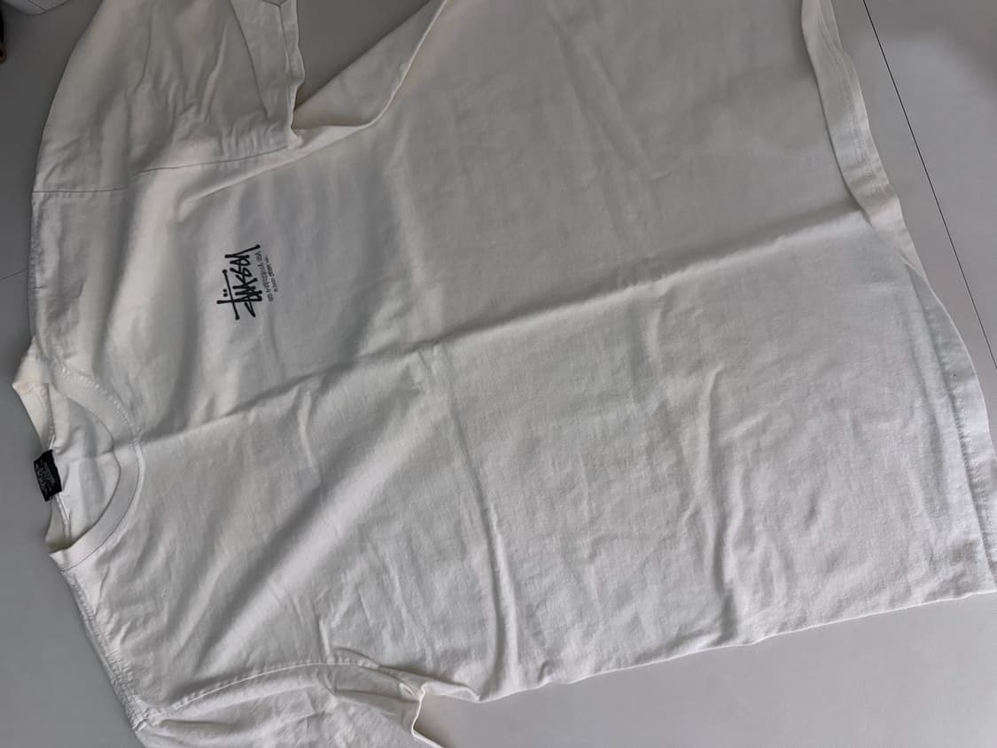 Stussy 스투시 드래곤 티셔츠 화이트 상품이미지3