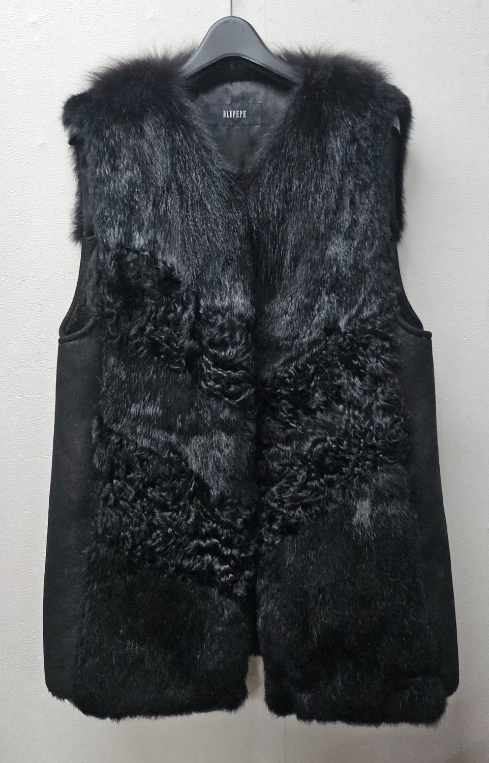 BLUPEPE 밍크퍼  가죽베스트 55 상품이미지1