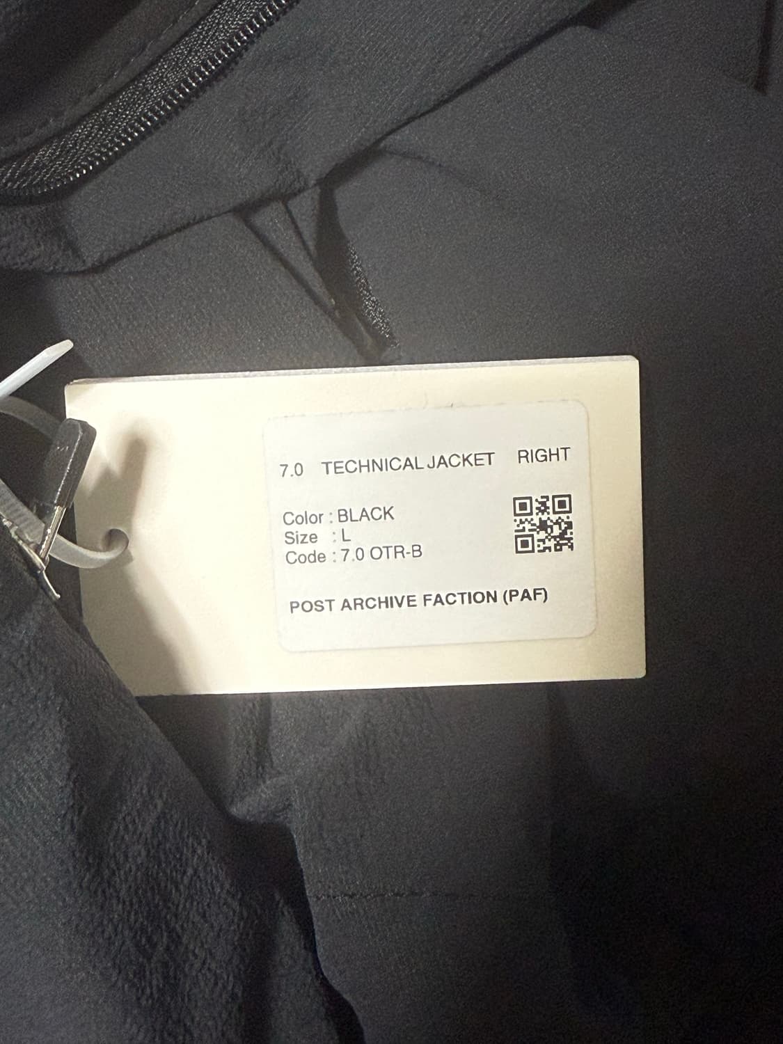 포스트 아카이브 팩션 paf / 7.0 라이트 자켓 / L 상품이미지4