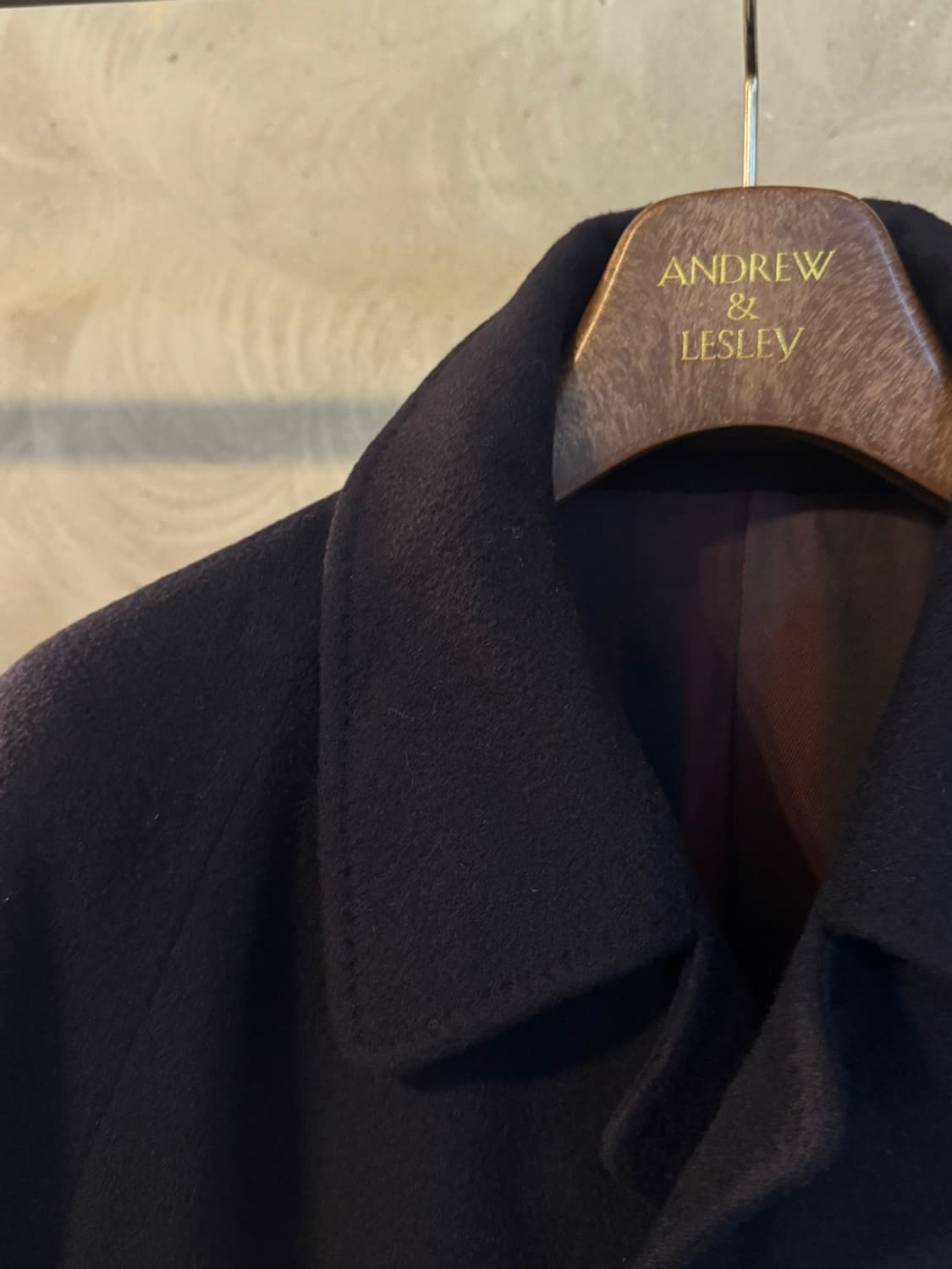 크롬비 캐시미어 래글런 코트 100 상품이미지3