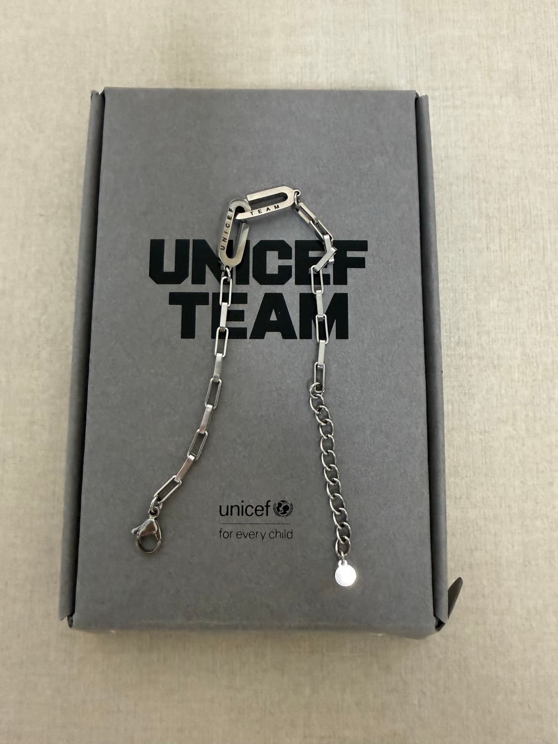 유니세프 팀 팔찌 구버전 상품이미지2
