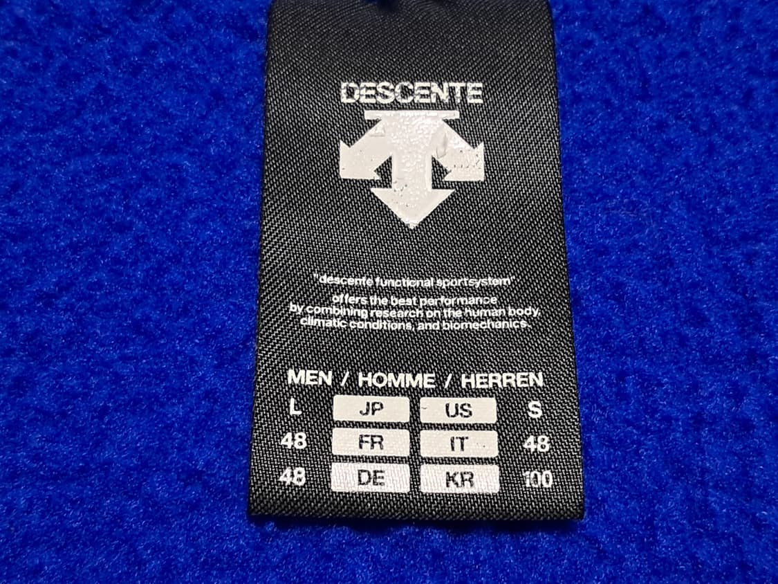 데상트 후드집업 남성L 상품이미지5