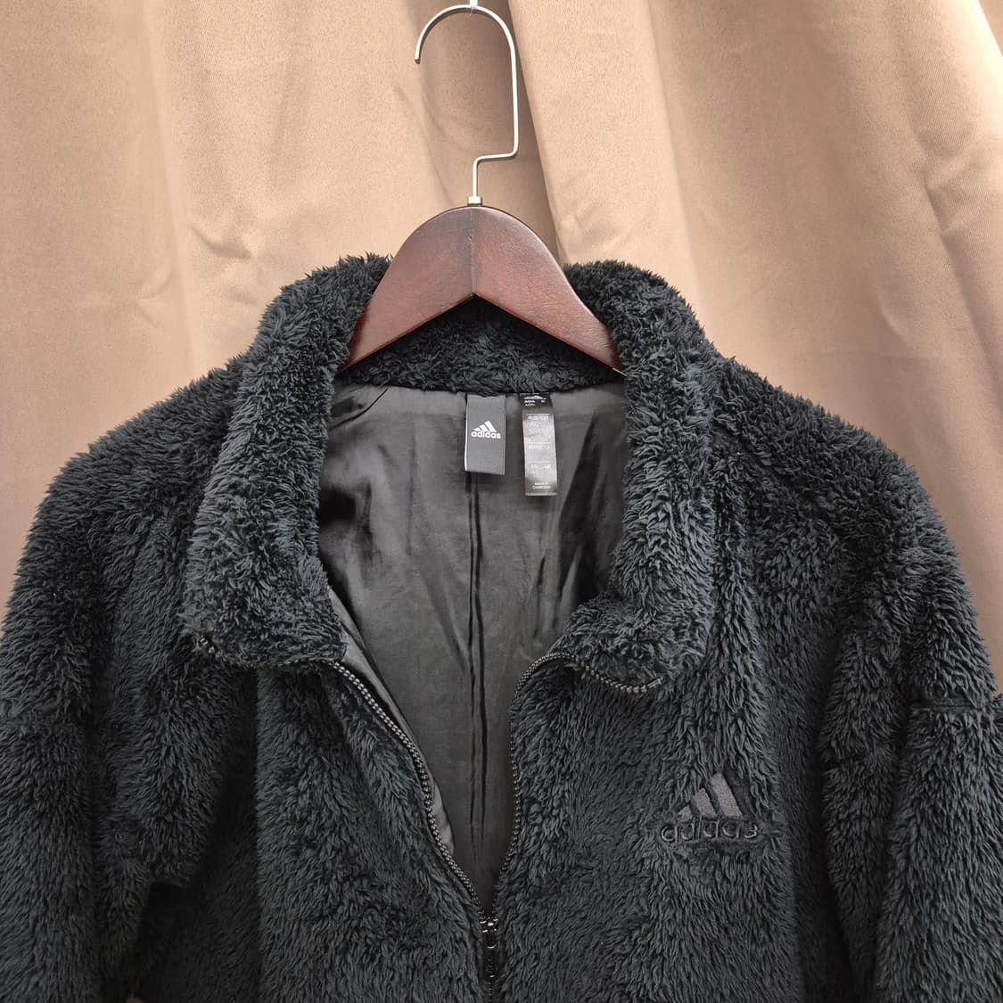 아디다스 블랙 플리스 자켓  3XL 상품이미지2