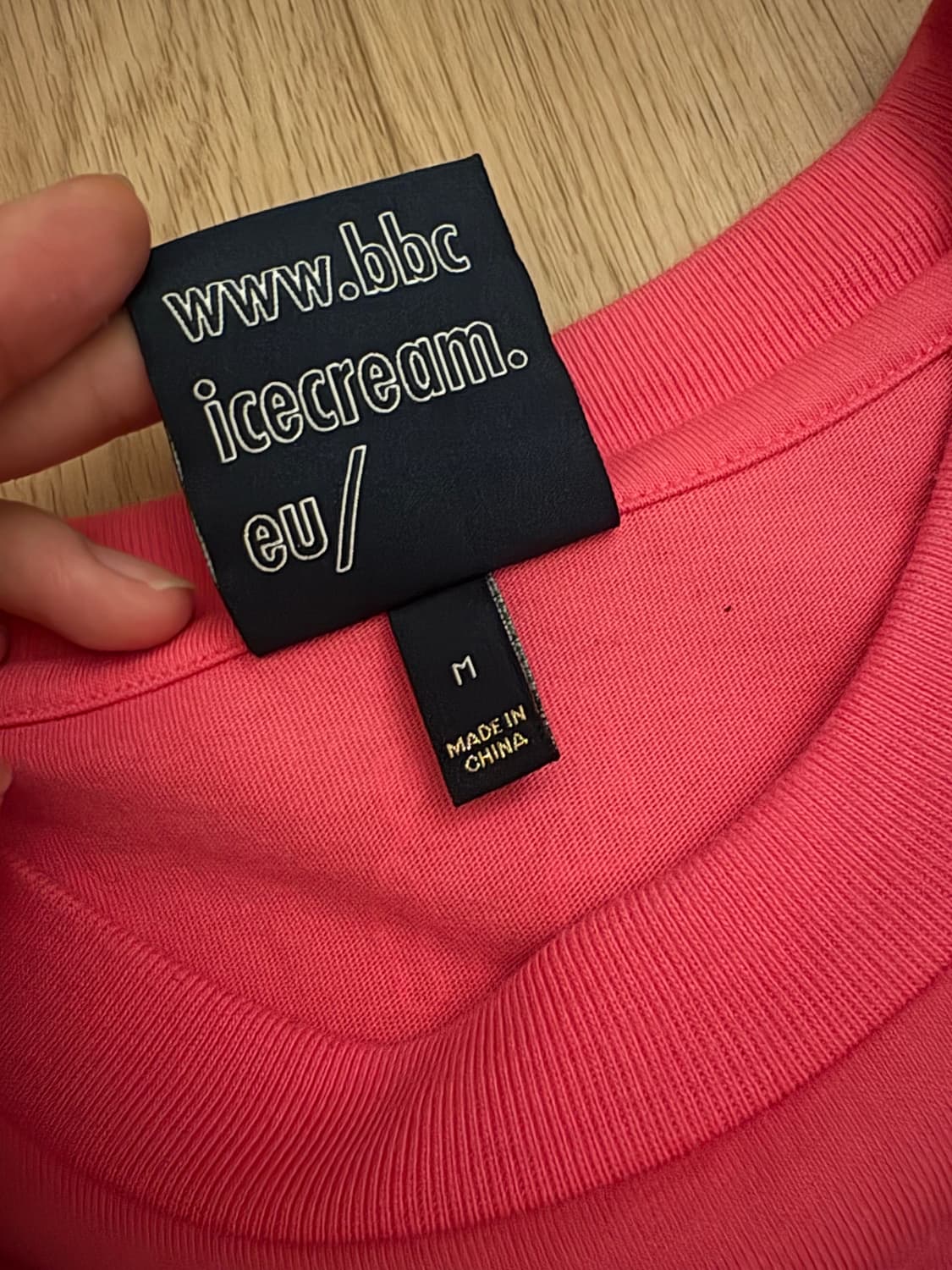 Bbc 핑크 반팔 (M) 상품이미지2