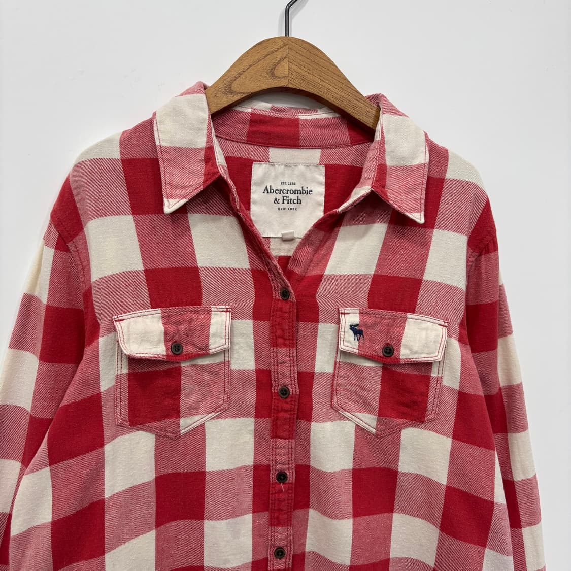 Abercrombie 컨트리 빈티지 체크셔츠 상품이미지3
