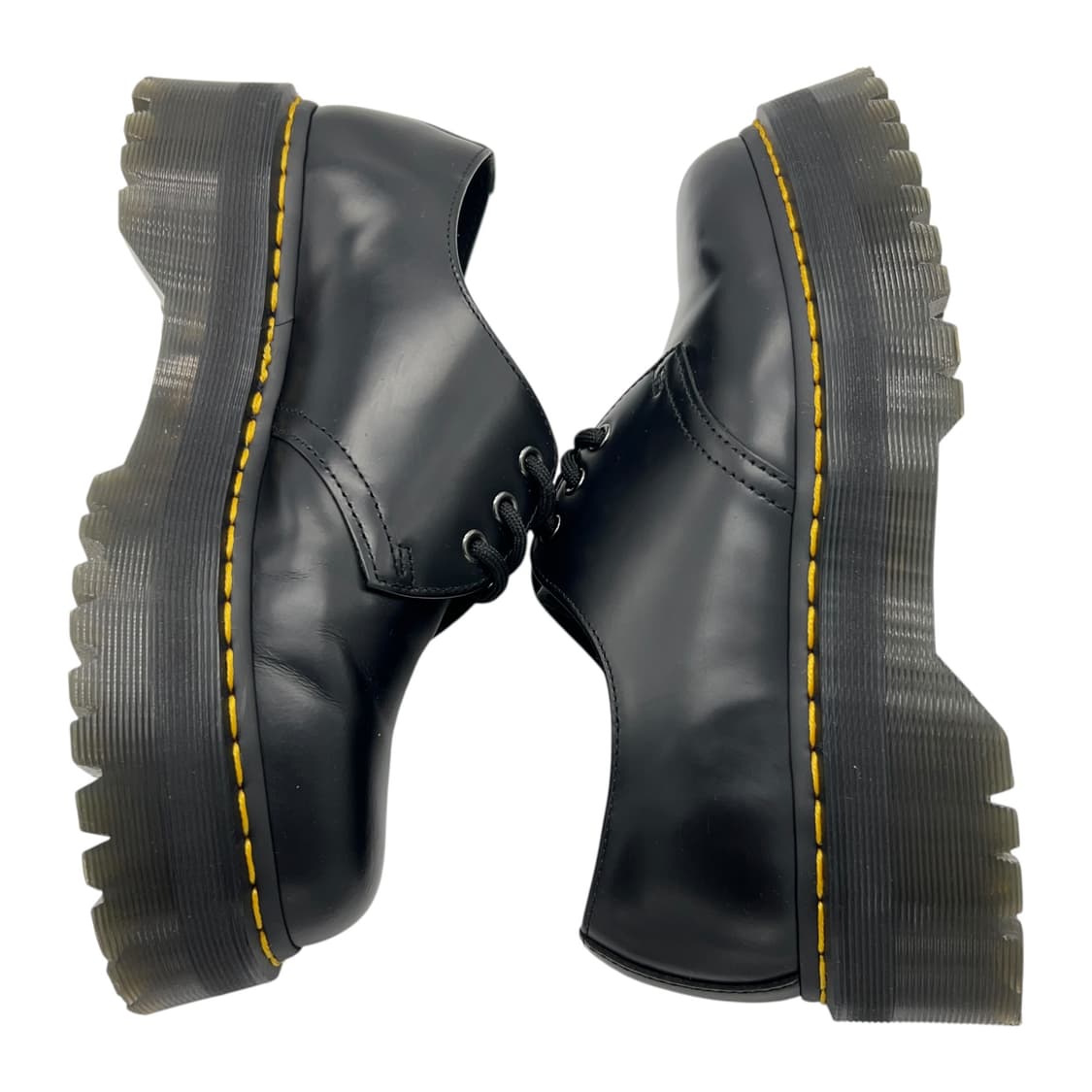 270 닥터마틴 1461 쿼드 스무스 블랙 (UK8) 상품이미지3