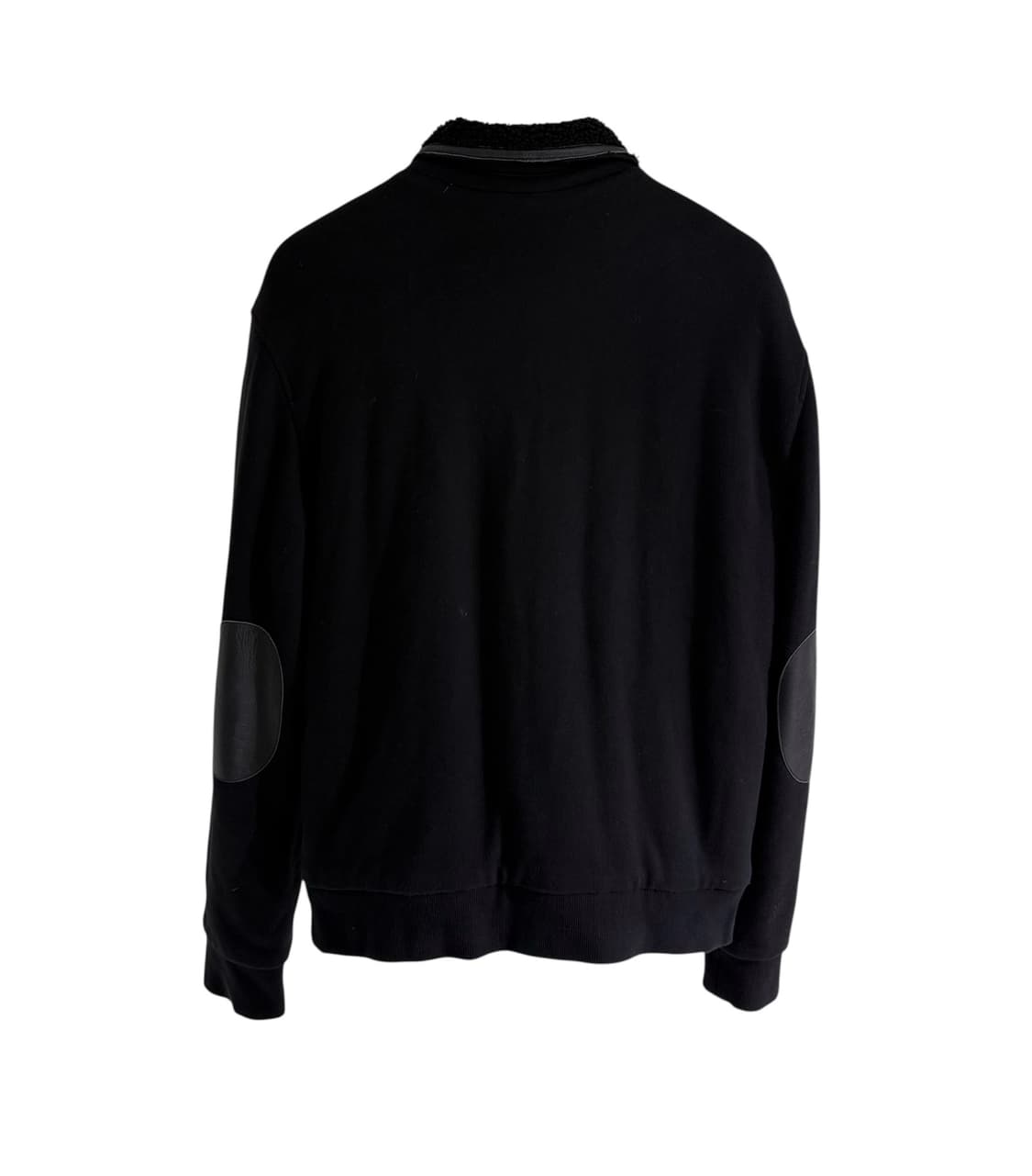 아르마니 익스체인지 엘보패치 비대칭 라이더 집업 자켓 상품이미지2