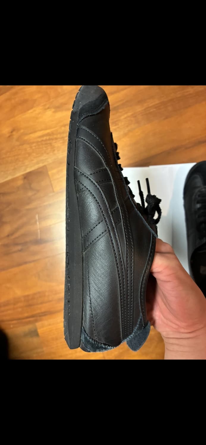 오니츠카타이거 멕시코66 올블랙 265사이즈 상품이미지4