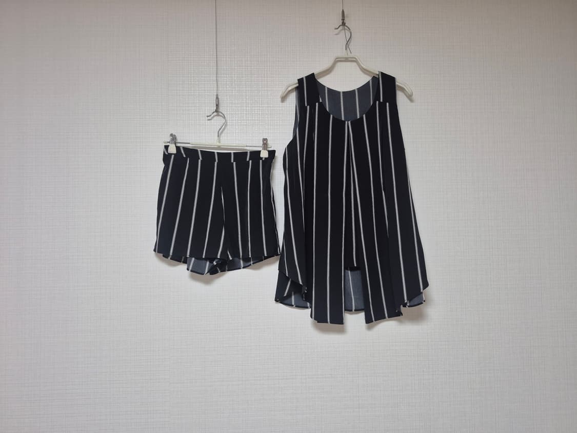 Duras 블랙스트라이프 셋업  상품이미지1