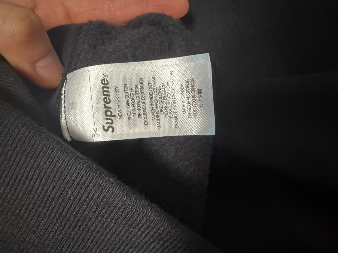 슈프림 박스로고 후드 블랙 L 상품이미지10