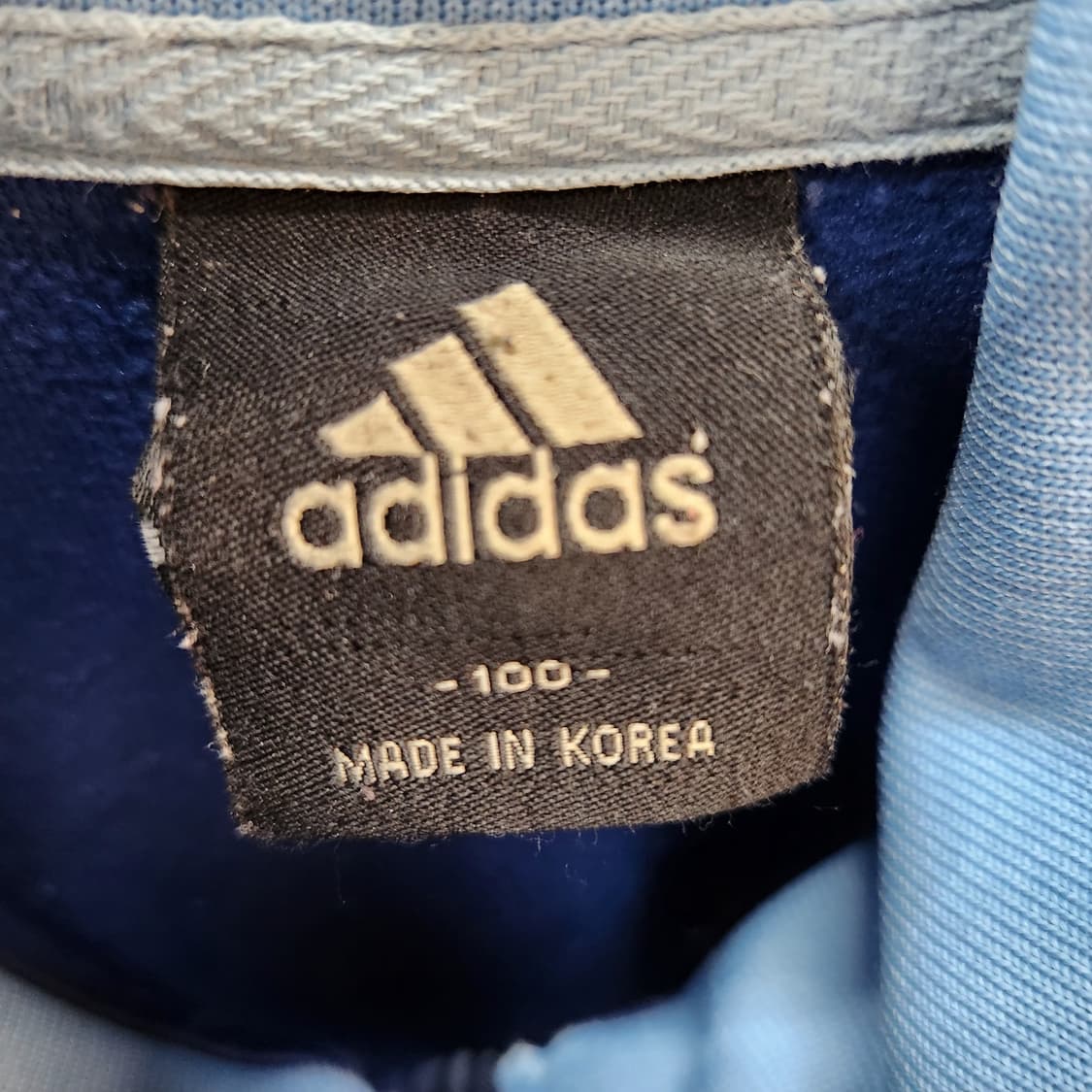 올드스쿨 아디다스 오리지널로고/백로고 배색 져지100(L)남여공용 상품이미지5