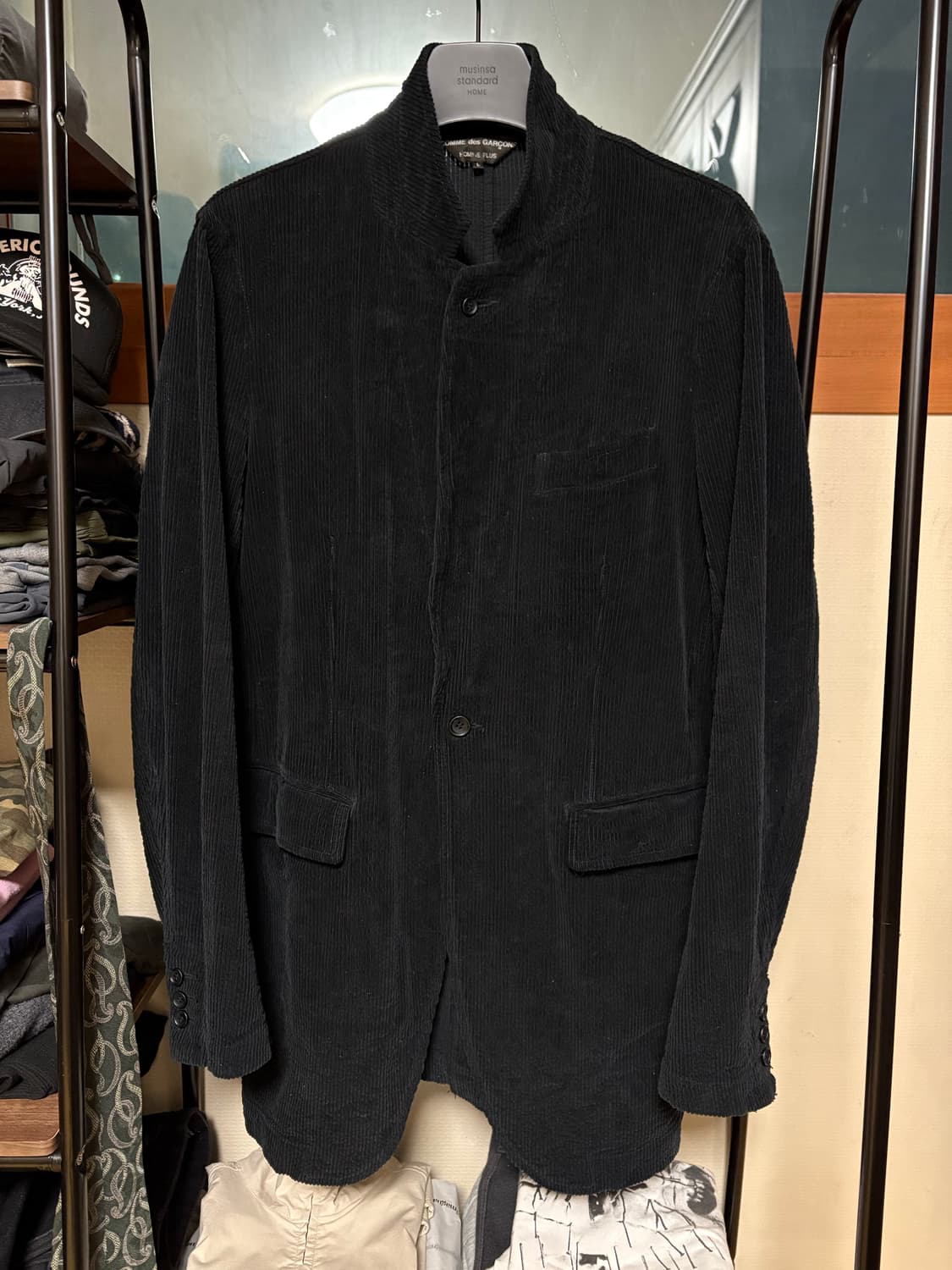 꼼데가르송 옴므 플러스 코듀로이 자켓 코트 상품이미지1