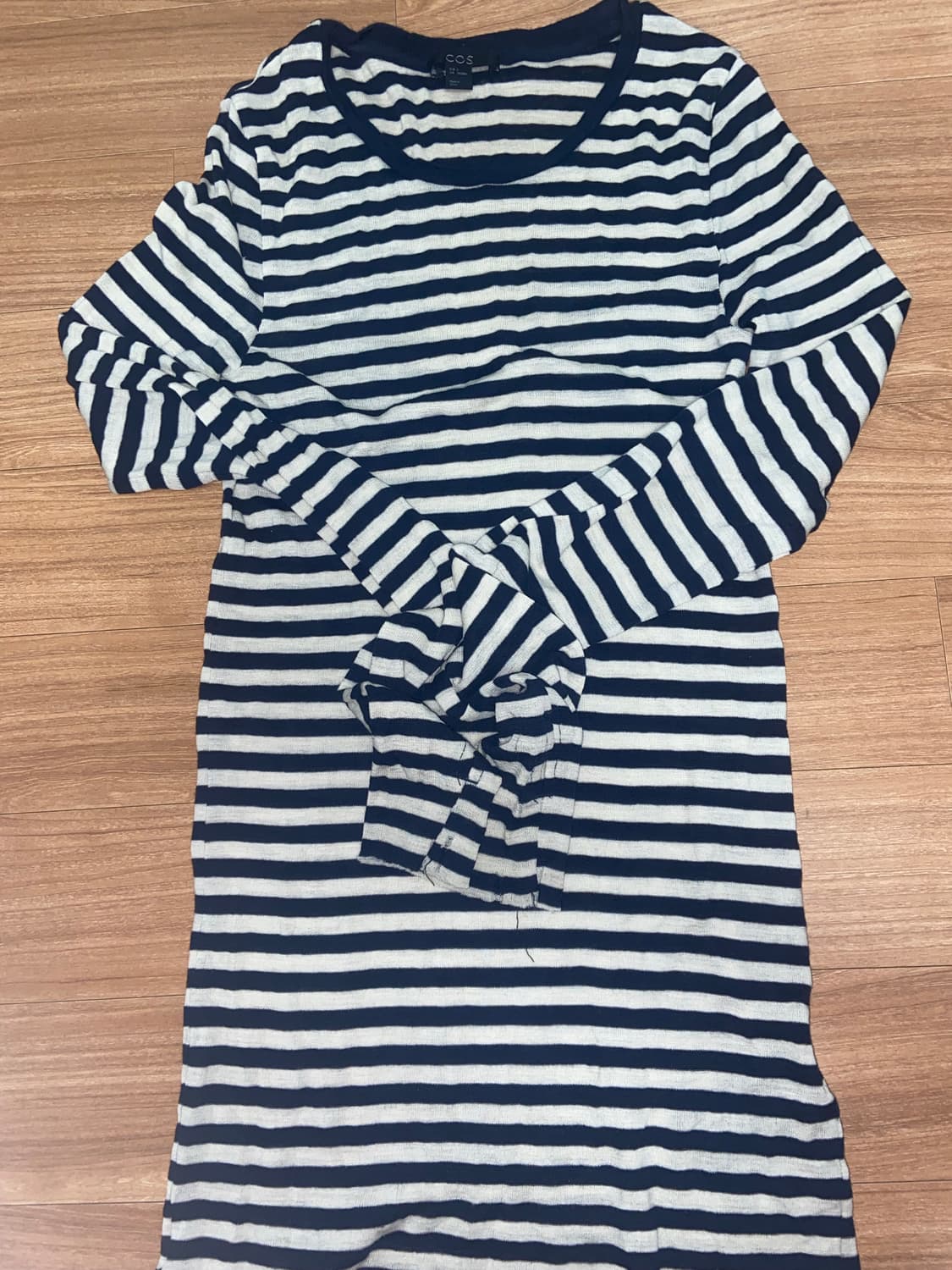 코스 스트라이프 줄무늬 티  상품이미지1